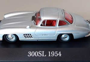 * Miniatura 1:43 Colecção Mercedes | Mercedes-Benz 300SL (Gullwing) 1954