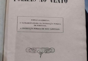 Coimbra - Rodrigo Velloso 1863 / A. B. de Moraes Leal Junior 1864 ver descrição 