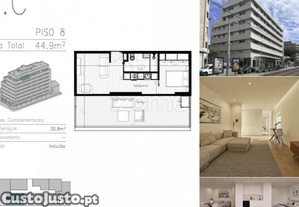 Apartamento T0 Em Matosinhos Sul