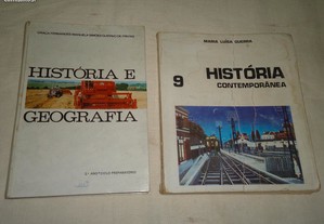Dois livros de História contemporãnea de 1978