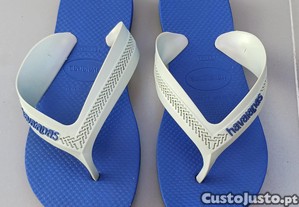 Chinelos Havaianas Max azul - n33/34