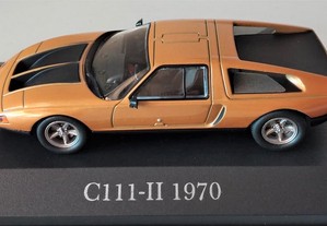 * Miniatura 1:43 Colecção Mercedes | Mercedes-Benz C111-II (1970)