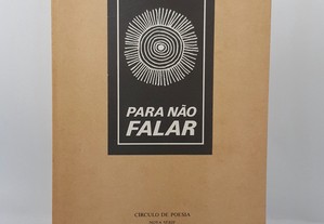 POESIA Helder Moura Pereira // Para Não Falar
