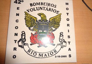 Azulejo Bombeiros 42º Encontro Rio Maior Of.Envio