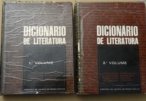 Dicionário de Literatura - Direcção de Jacinto do Prado Coelho - 2 Volumes