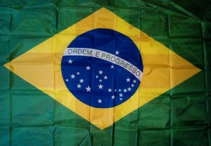Bandeira brasil e portugal
