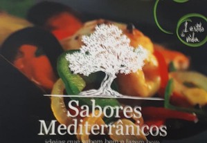 Livro Sabores Mediterrâneos - Dieta mediterrânea