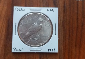 Moeda 1 Dólar 1923 USA