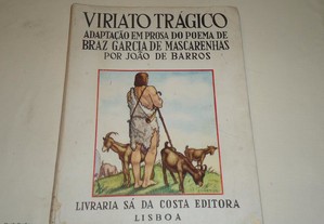 Livro antigo Barros João de Viriato Trágico