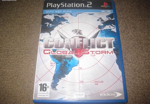 Jogo "Conflict: Global Storm" para Playstation 2/Completo!