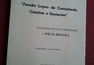 Homenagem do Distrito de Santarém a Reis Brasil-Tomar-1970