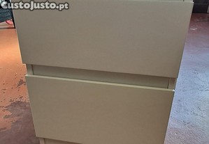 Cómoda c/2 gavetas, branco