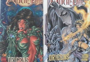 Witchblade Origens vols 1 e 2 Devir bd banda desenhada Michael Turner Top Cow Image Comics