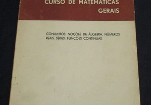 Livro Curso de Matemáticas Gerais Santos Guerreiro