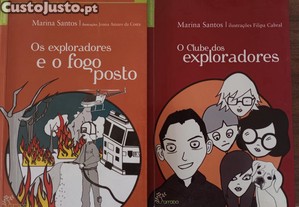 Exploradores e o fogo posto. clube dos exploradores
