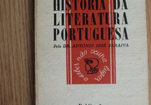 História da Literatura Portuguesa de António José Saraiva