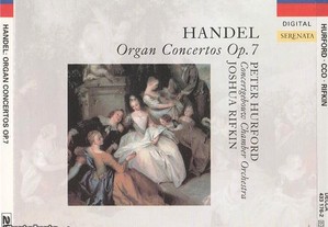 Handel - "Organ Concertos Op. 7" CD Duplo + Libreto