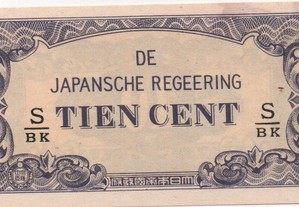 Timor (Ocupação Japonesa) - Nota de 10 Cent n/d (1942) - nova