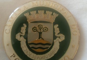 Medalha. Câmara Porto Santo