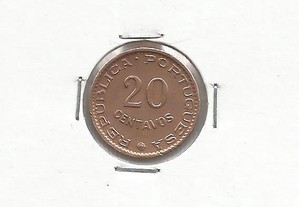 Espadim - Moeda de 20 Cent. de 1962 - Angola