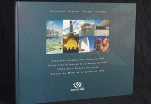 Livro Exposição Mundial de Lisboa de 1998 Relatório com CD