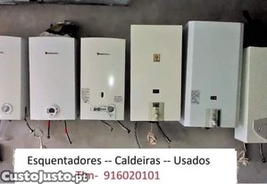Esquentadores/Caldeiras - Novos e Usados