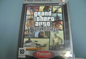 Jogo Ps2 Grand Theft Auto San Andreas 25.00