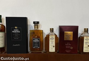 Whisky James  Martins e Macallan