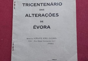 Tricentenário das Alterações de Évora-Évora-1937
