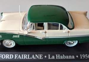 * Miniatura 1:43 Táxi Ford Fairlane (1956) | Cidade Havana | 1ª Série