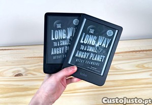Leitores Elétrónicos Kobo e Kindle