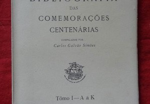 Bibliografia das Comemorações Centenárias