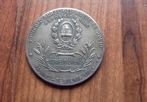 Medalha 1920 Sociedade Rural - Buenos Aires
