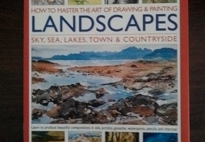 How to master the art of drawing & painting landscapes, sky, sea, lakes, town & countryside