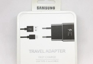 Kit carregador e cabo original Samsung Type-C (USB-C)
