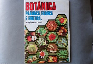 Caderneta de cromos Botânica Plantas, Flores e Fru