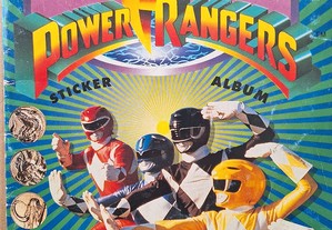 Caderneta Power Rangers Sticker Album  Completa 