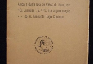 Mais uma vez a dupla rota de Vasco da Gama em "Os Lusíadas"