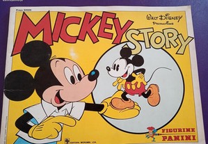 Caderneta de Cromos Mickey Story da Panini