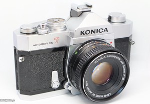 SLR Konica Autoreflex T + Konica Hexanon AR 50mm 1.8