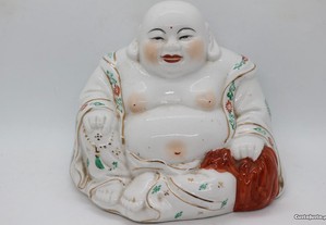 Buda Ho Tai Feliz em Porcelana Chinesa XX 15 cm