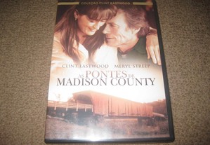 DVD "As Pontes de Madison County" com Clint Eastwood