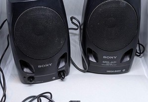 Colunas Sony SRS A21 portáteis