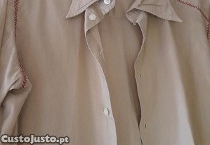 Camisa Zara manga comprida tamanho M - Semi