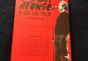 Livro "Zeca Afonso - O Que Faz Falta" - Uma memória plural de José Jorge Letria