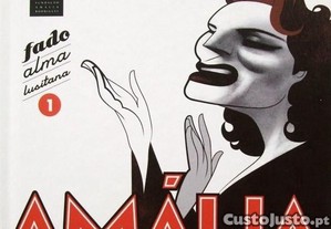 Amália Rodrigues - Fado Alma Lusitana - 1 - CD Digibook Muito Bom Estado