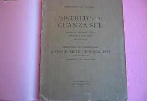 Distrito do Cuanza Sul - 1924