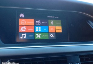 Auto-rádio Audi A4, A5 2007 a 2015 2 DIN 7" HD GPS