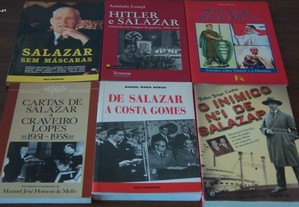 Livros sobre Salazar