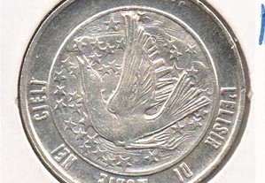 São Marino - 500 Lire 1977 - soberba prata